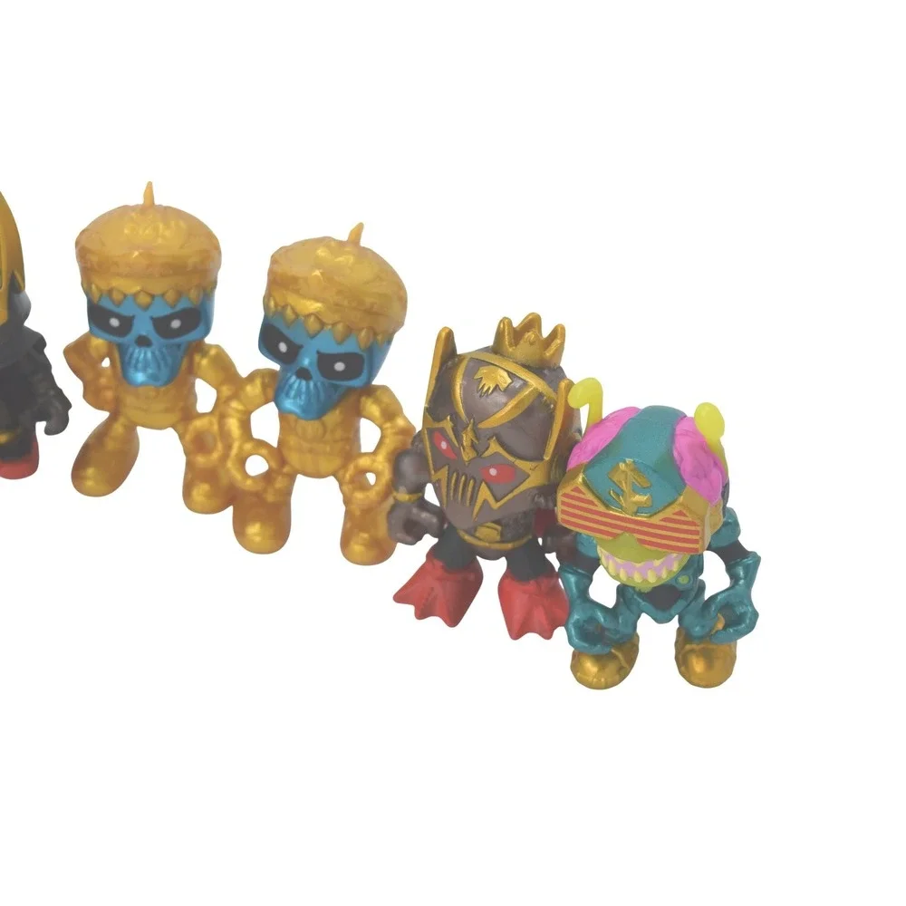Treasure X Action Figure Lot Skeletons Monsters Gold Accessories‎